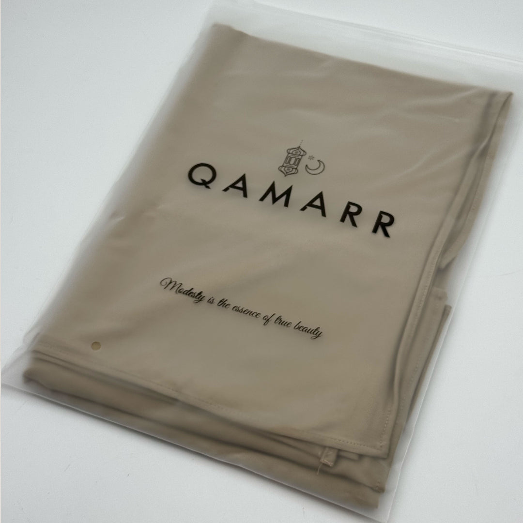 QAMARR hijab - sandstone beige
