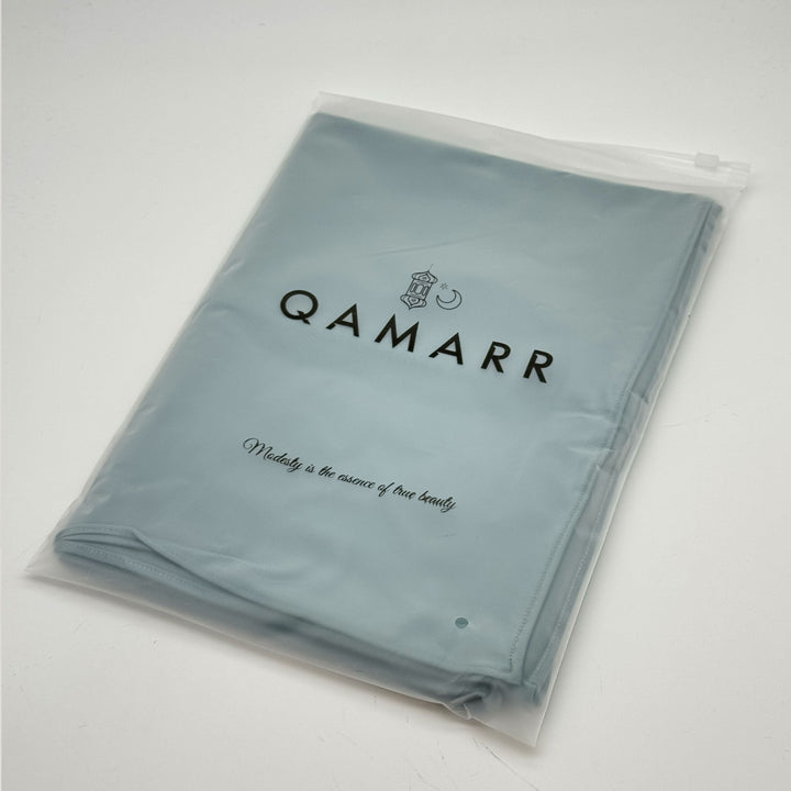 QAMARR hijab - misty blue