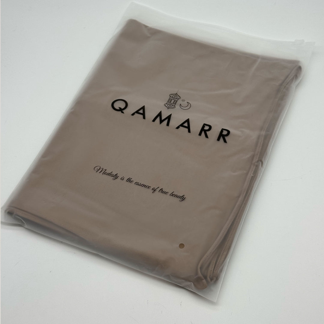 QAMARR hijab - desert taupe